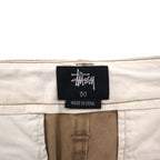 STUSSY カーゴ ショートパンツ ハーフパンツ M ベージュ コットン