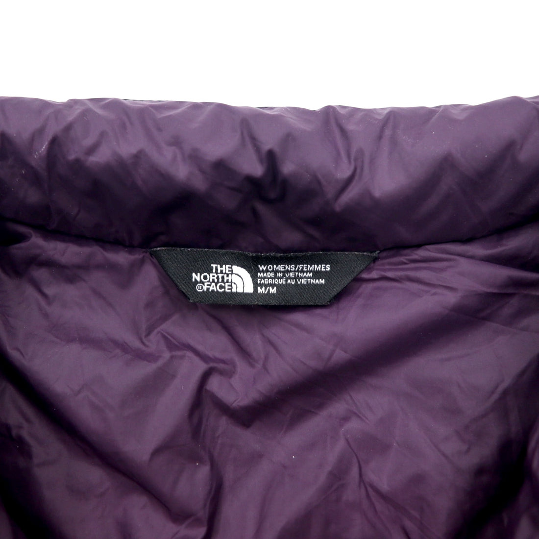 THE NORTH FACE Thermoball Quilted Jacket, Padded, M, Purple, Nylon, One Point Logo Embroidery, US Standard, NF0A3KU3