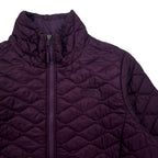 THE NORTH FACE Thermoball Quilted Jacket, Padded, M, Purple, Nylon, One Point Logo Embroidery, US Standard, NF0A3KU3