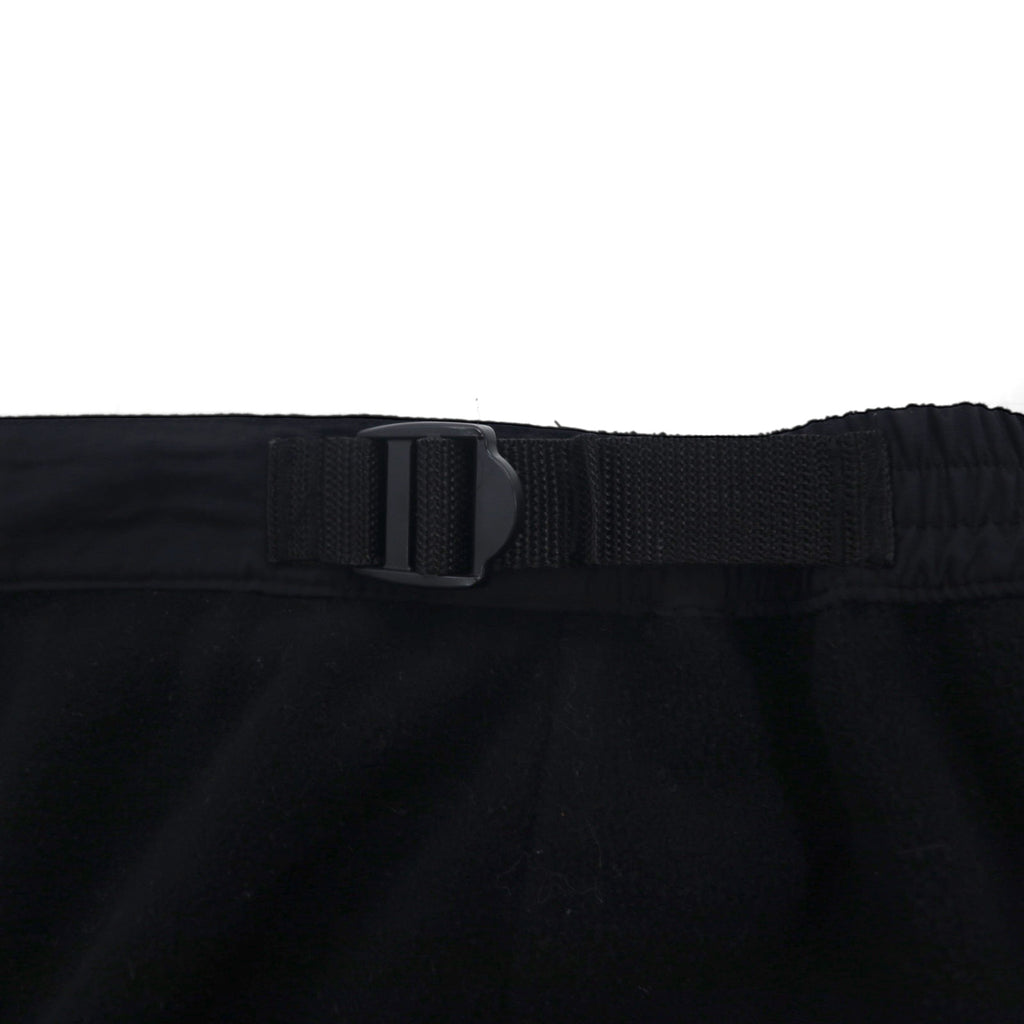 Cabela’s ミリタリー フリース カーゴパンツ XL ブラック GORE WINDSTOPPER ナイロン切替 ウェビングベルト 裾 スリット カナダ製