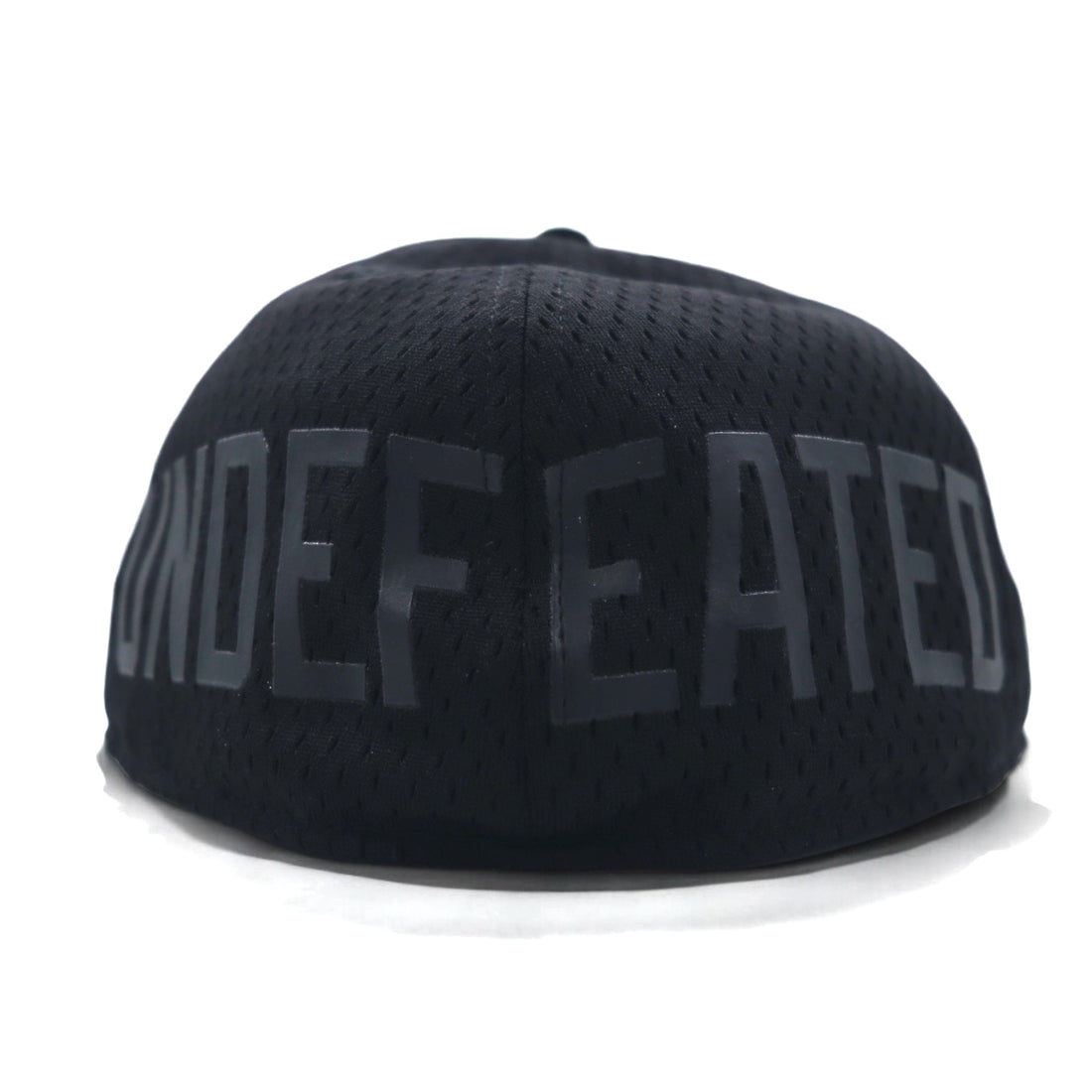 UNDEFEATED × NEWERA Baseball Cap 59.6cm Black Mesh Polyester Logo Embroidery
