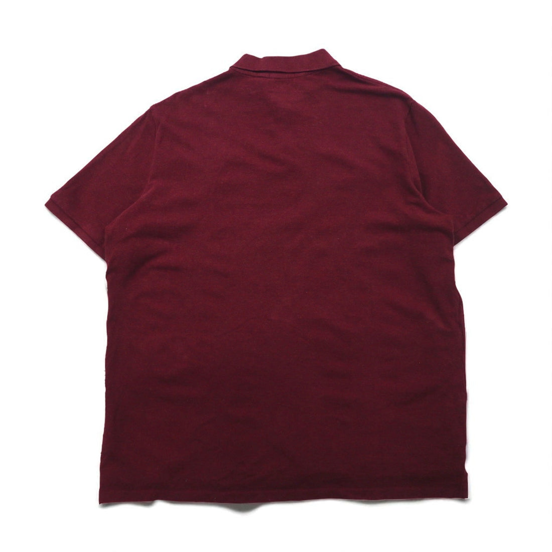 POLO RALPH LAUREN クラシックフィット ポロシャツ 2XL ボルドー コットン 鹿の子 スモールポニー刺繍