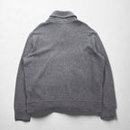 Polo Ralph Lauren Shawl Collar Sweatshirt, XL, Gray Cotton, Small Pony Embroidery