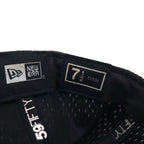 UNDEFEATED × NEWERA Baseball Cap 59.6cm Black Mesh Polyester Logo Embroidery