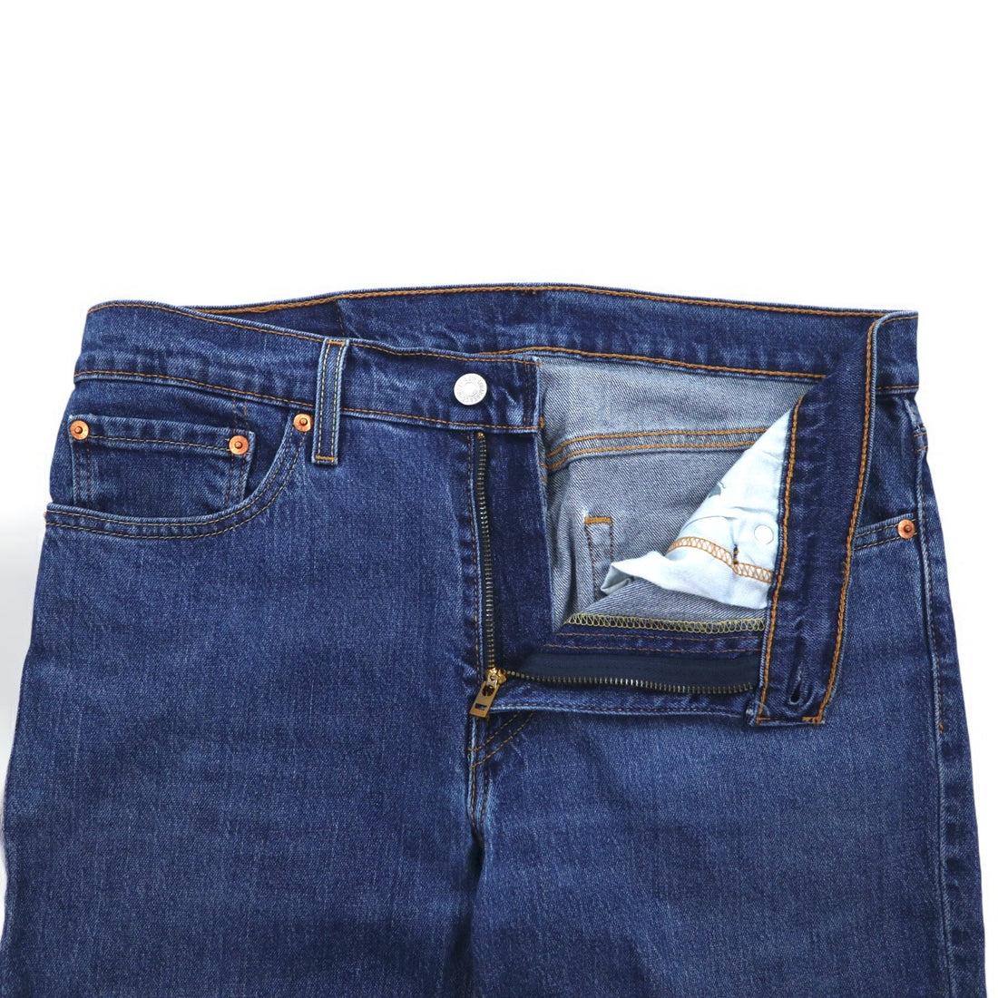 Levi's 511 Slim Fit Tapered Denim Pants Size 32 Blue Cotton Stretch 04511-5297