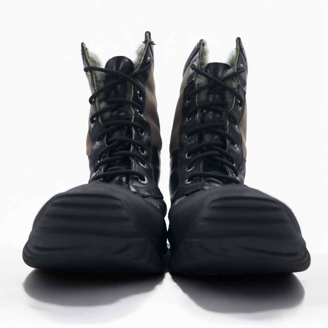 UGG Adirondack Snow Boots 26cm Black Leather WATERPROOF Waterproof Vibram Sole Adirondack