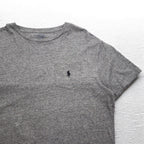POLO RALPH LAUREN Classic Fit Pocket T-Shirt Pocket TL Grey Small Pony Embroidery