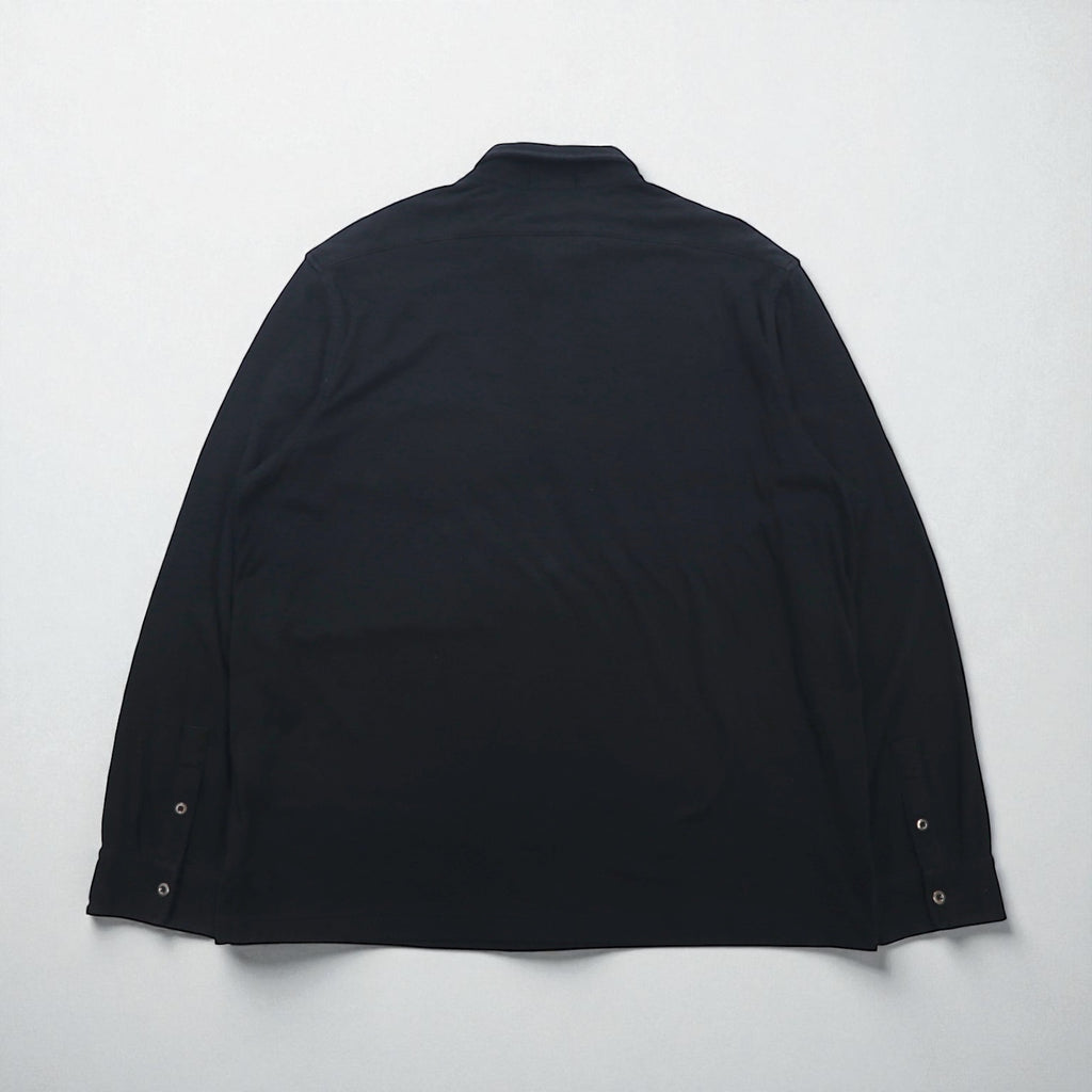 Polo Ralph Lauren ビッグサイズ 長袖 ポロシャツ ラガーシャツ 2XL ブラック コットン