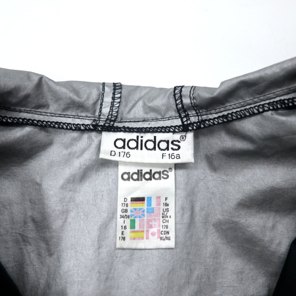 Adidas 90s Shell Parka Nylon Jacket 176 Black