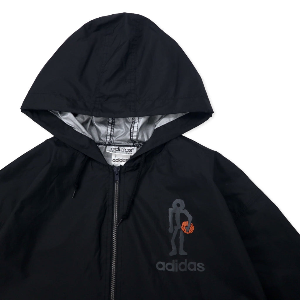 Adidas 90s Shell Parka Nylon Jacket 176 Black