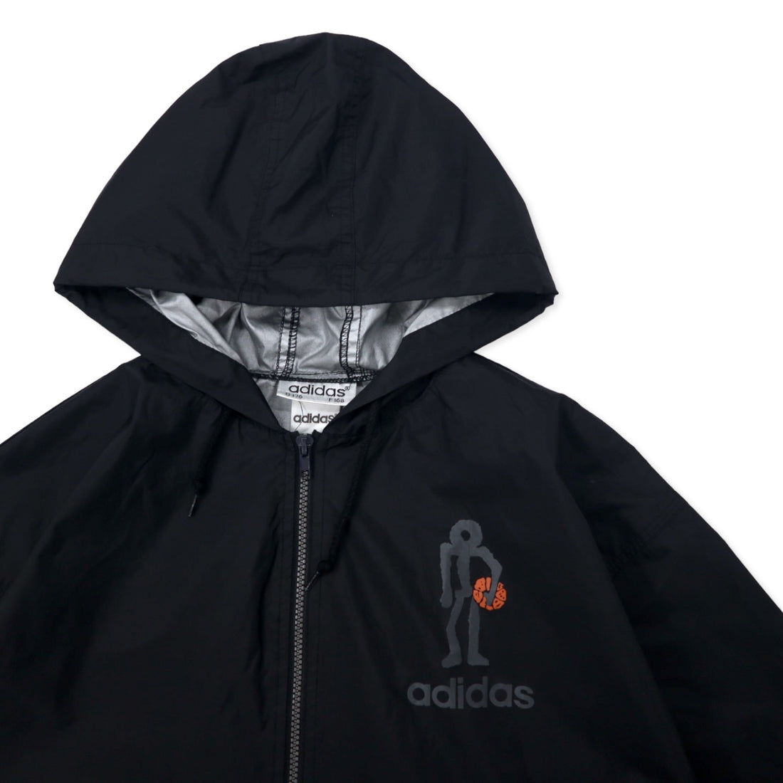 Adidas 90s Shell Parka Nylon Jacket 176 Black