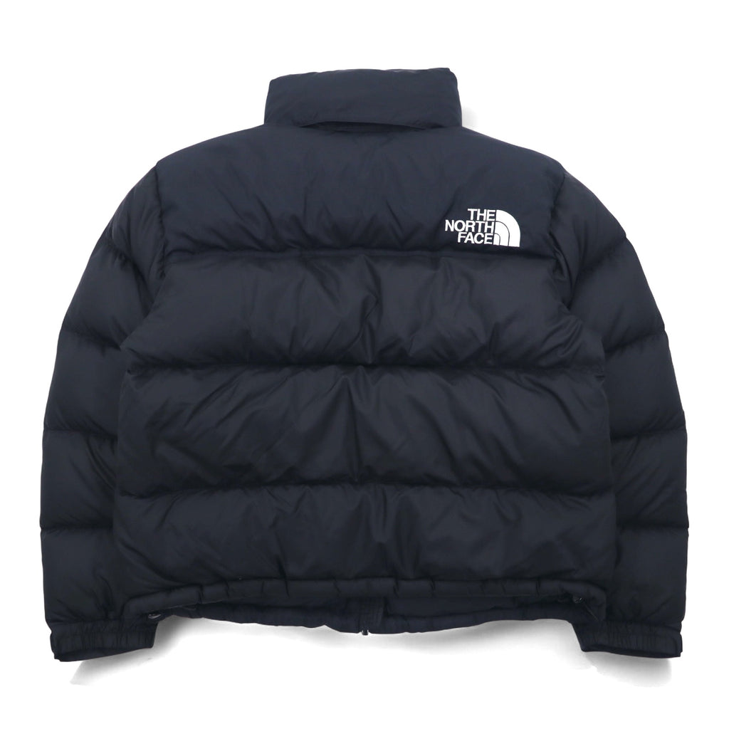 THE NORTH FACE Short Nuptse Jacket Down Jacket M Black Nylon NDW91952