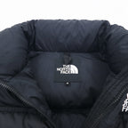 THE NORTH FACE Short Nuptse Jacket Down Jacket M Black Nylon NDW91952