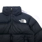 THE NORTH FACE Short Nuptse Jacket Down Jacket M Black Nylon NDW91952