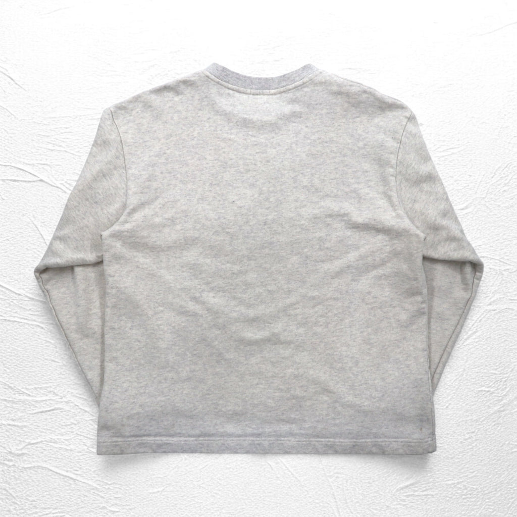 maillot アメリカン ドライ クルーネック スウェット American Dry Sweat Crew Neck Trainer M グレー コットン 日本製