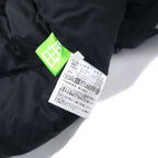 THE NORTH FACE Short Nuptse Jacket Down Jacket M Black Nylon NDW91952