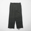 HUGO BOSS 90s Made in USA Wide-leg Pleated Tuck Slacks, Size L, Gray Wool