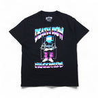 DEATH ROW RECORDS Hip Hop Label T-Shirt, Size L, Black Cotton, RIPPLE JUNCTION