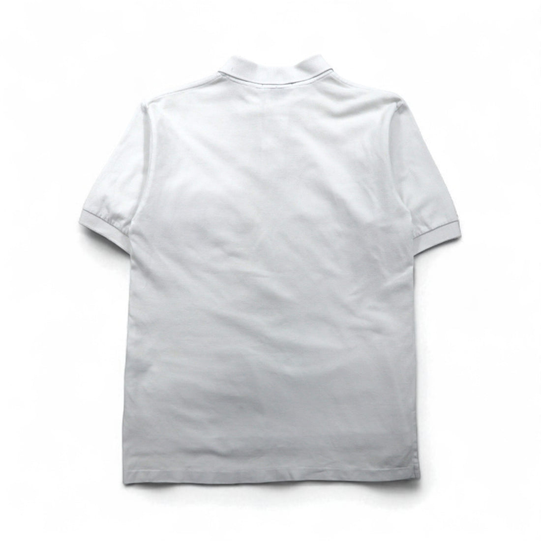 Polo by Ralph Lauren 90s Polo Bear Chest Pocket Polo Shirt, Size L, White, Pique, Single Point Embroidery