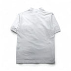 Polo by Ralph Lauren 90s Polo Bear Chest Pocket Polo Shirt, Size L, White, Pique, Single Point Embroidery