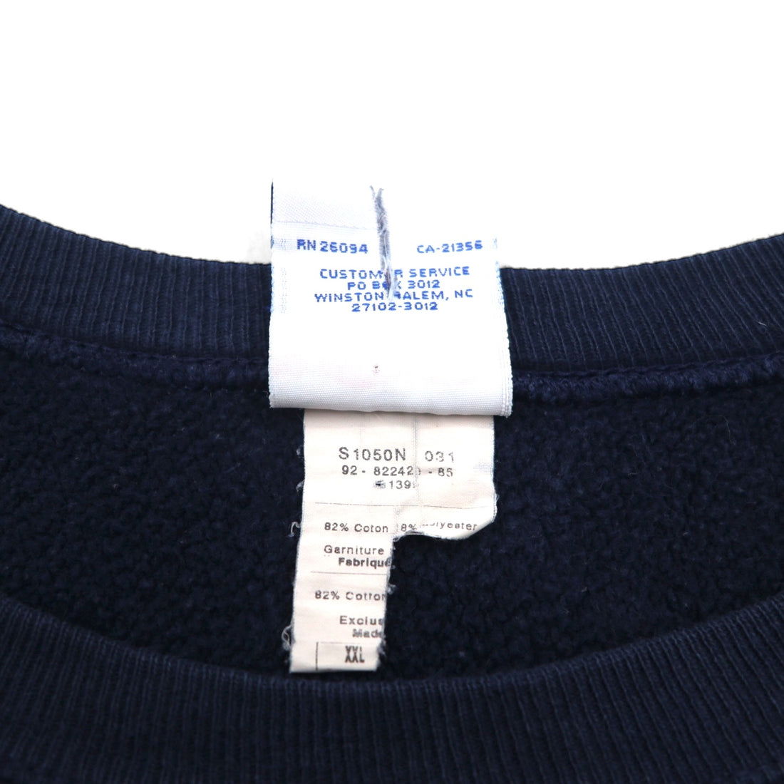 Champion リバースウィーブ REVERSE WEAVE スウェット トレーナー 2XL ネイビー