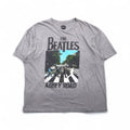 THE BEATLES ビートルズ オフィシャル ロック バンド Tシャツ 3XL グレー コットン ABBEY ROAD アビーロード