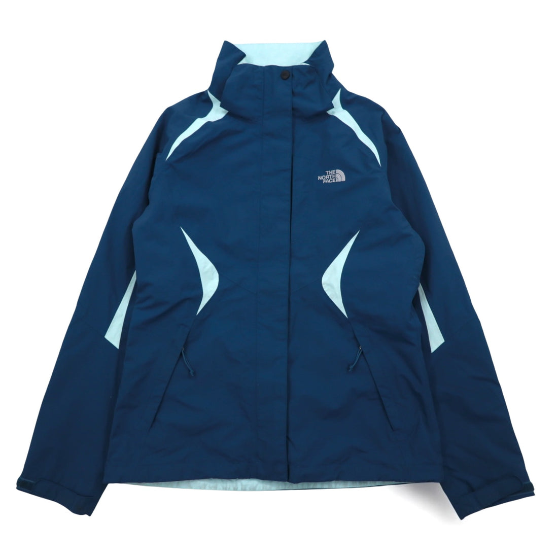 THE NORTH FACE ハイベント HYVENT 防水 マウンテンパーカー S ネイビー ナイロン ジップインジップ搭載 US規格 A6FB