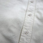 Woolrich 90s Chamois Cloth Flannel Work Shirt, XL, White, Expedition Chamois, Double Pocket