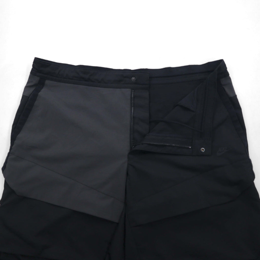 NIKE Wide Tapered Cargo Pants Tech Pack + Reflective Tapered Cargo Pants XL Black Polyester DO4884-010
