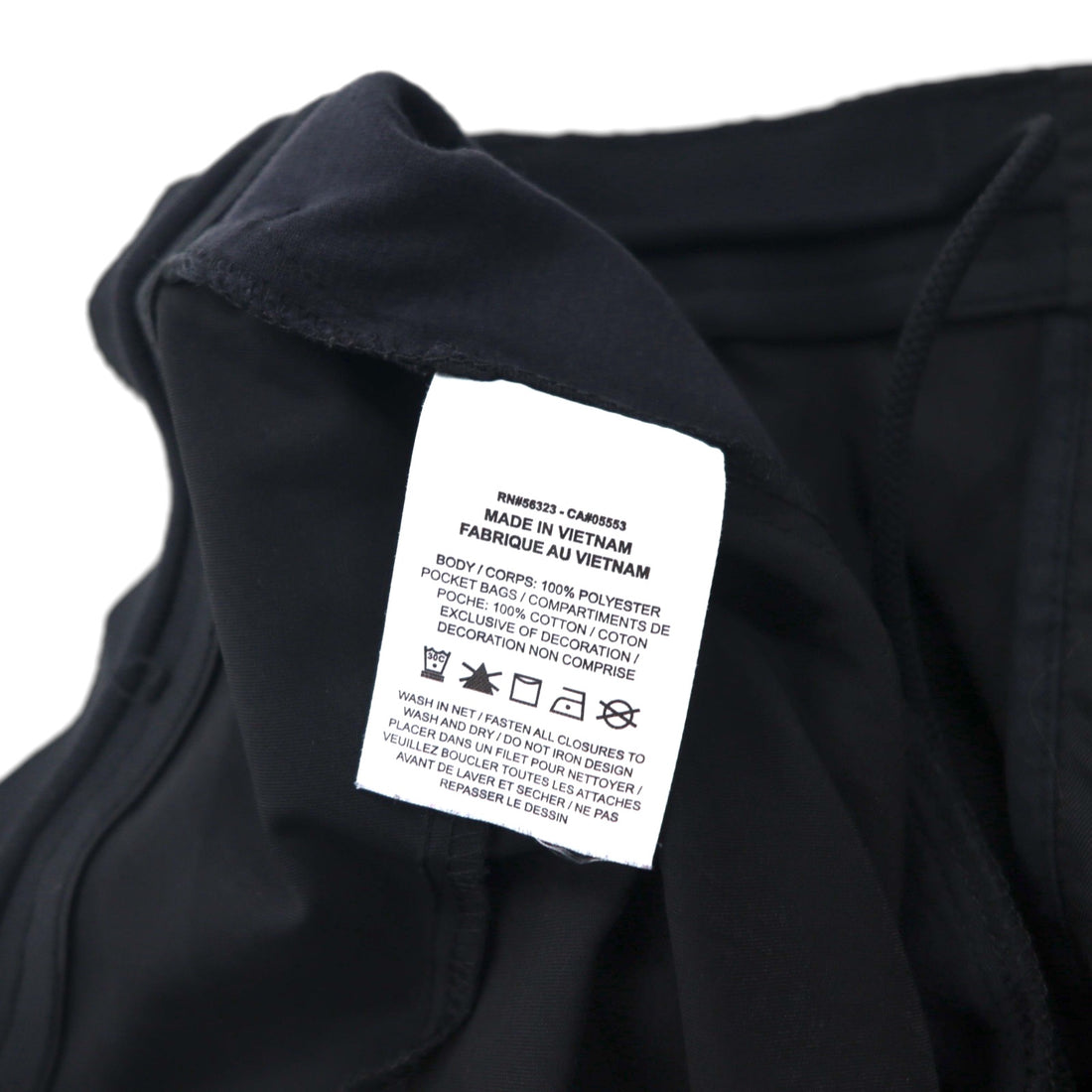 NIKE Wide Tapered Cargo Pants Tech Pack + Reflective Tapered Cargo Pants XL Black Polyester DO4884-010