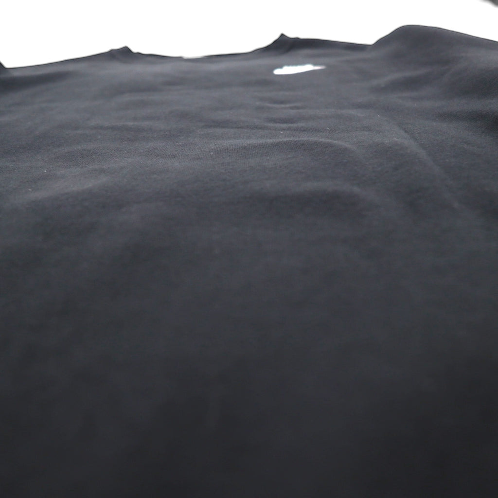 NIKE スウェット トレーナー XL ブラック CLUB SWOOSH CREW ワンポイントロゴ 804340-010