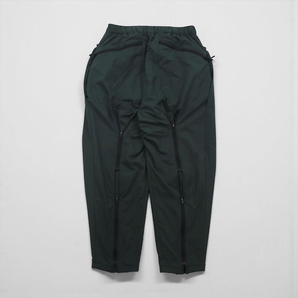 alk phenix クランク ボンテージパンツ crank bondage pants ワイド ナイロンパンツ S グリーン P0952PA57