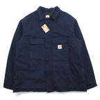 Carhartt Duck Traditional Coat 2XL Navy Padded Quilted Liner Corduroy Collar C003-DNY Unused