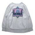 日本然リトテ-古着オンライン-USA製 90年代 ROSS SPORTSWEAR リバースウィーブ スウェット L グレー コットン AUSTRALIA-USA Made 90's ROSS SPORTSWEAR Reverse Weave Sweatshirt L Gray Cotton AUSTRALIA