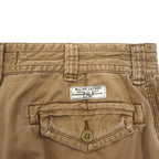 Polo by Ralph Lauren 90年代 ポロチノ バギー ショート カーゴパンツ L ベージュ コットン 膝下丈
