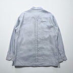 Vintage Cuban Shirt キューバシャツ L ブルー リネン 4ポケット ボックスシルエット 麻 Tasso Elba