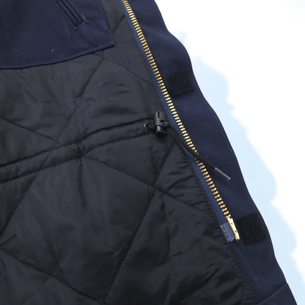Carhartt Duck Traditional Coat 2XL Navy Padded Quilted Liner Corduroy Collar C003-DNY Unused
