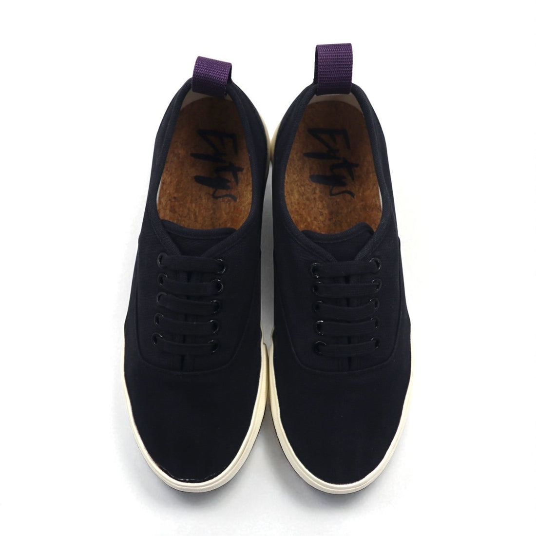 EYTYS Mother CANVAS Platform Sneakers, Size 26.5cm, Black Canvas