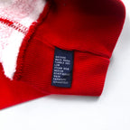 Polo by Ralph Lauren 90年代 クルーネック スウェット M レッド ボーダー 裏起毛 スモールポニー刺繍