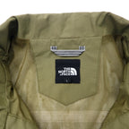 THE NORTH FACE Mountain Jacket L Khaki Nylon HYVENT Waterproof