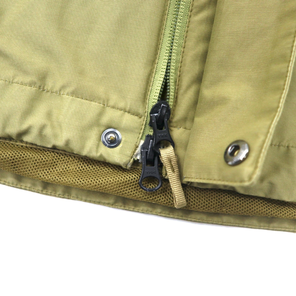 THE NORTH FACE Mountain Jacket L Khaki Nylon HYVENT Waterproof