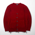 Vintage Knit Cardigan ニット カーディガン L レッド アクリル Vネック Cypress Links SPORTSWEAR