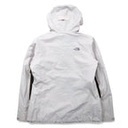 THE NORTH FACE 3WAY Mountain Parka M White Khaki Polyester HYVENT Waterproof Breathable Fleece Liner Removable US Standard