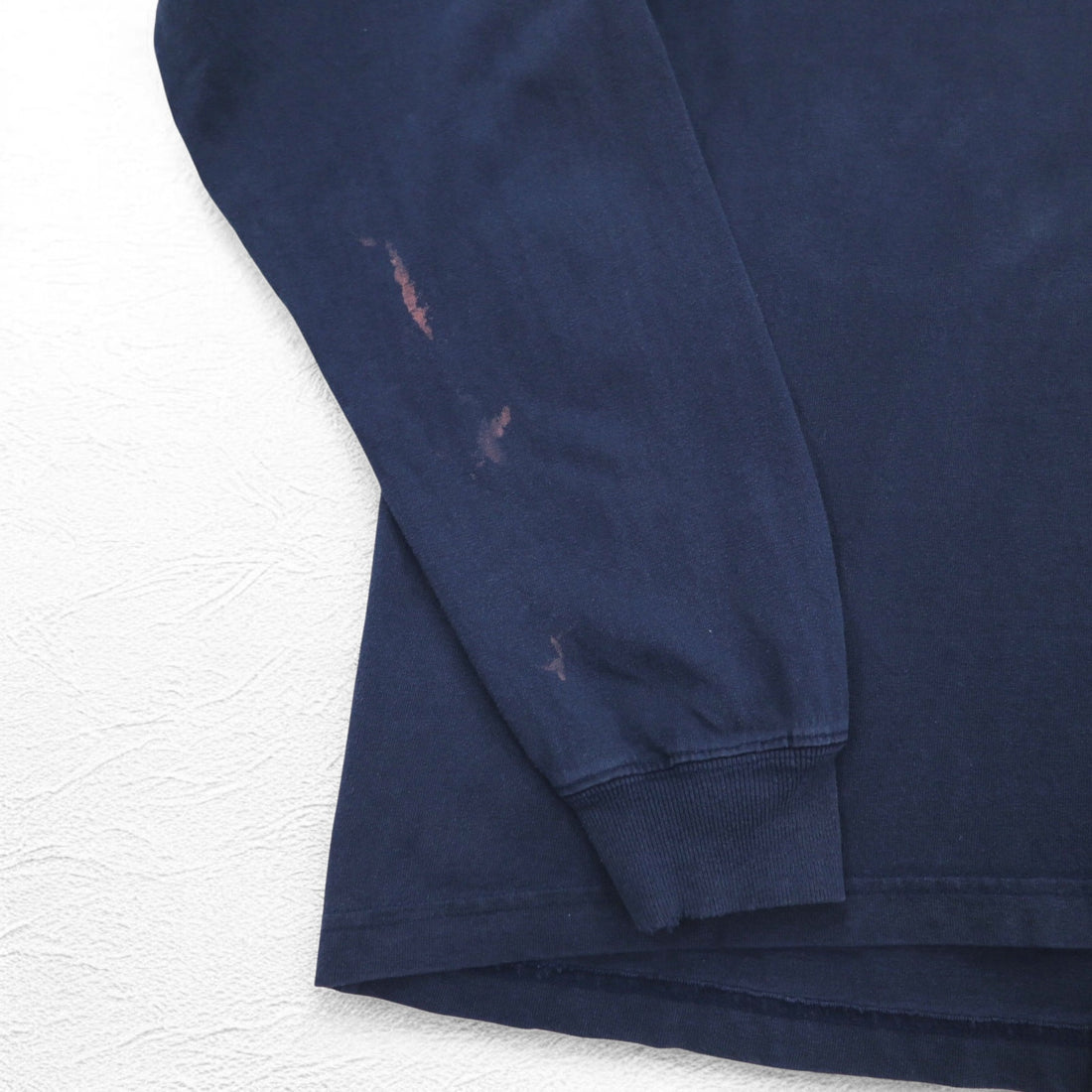 carhartt ロングスリーブ Tシャツ ロンT L ネイビー ポケット付き ホンジュラス製
