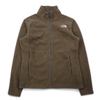 THE NORTH FACE 3WAY Mountain Parka M White Khaki Polyester HYVENT Waterproof Breathable Fleece Liner Removable US Standard
