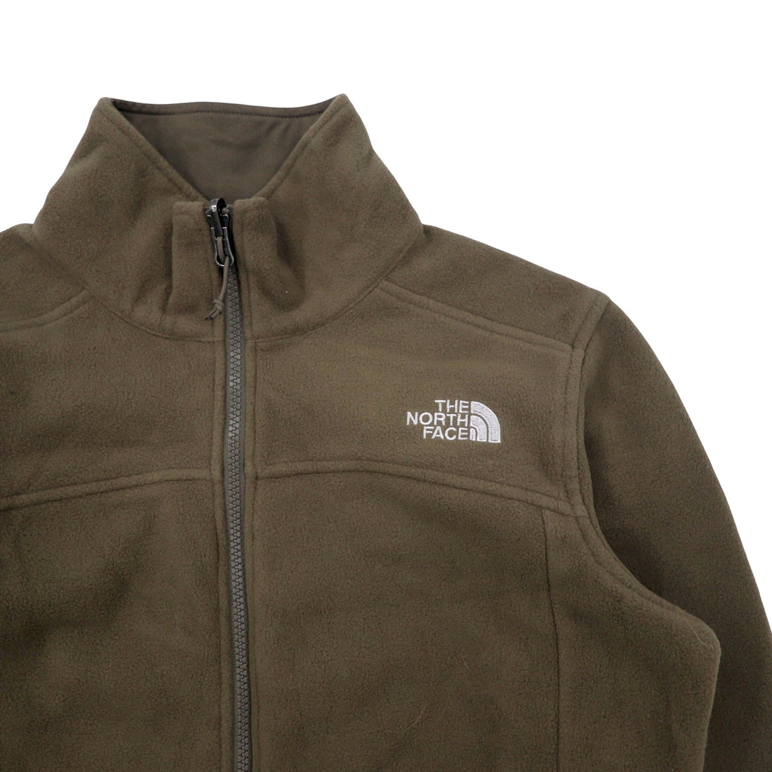 THE NORTH FACE 3WAY Mountain Parka M White Khaki Polyester HYVENT Waterproof Breathable Fleece Liner Removable US Standard