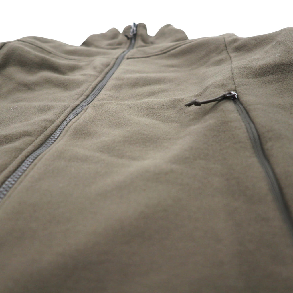 THE NORTH FACE 3WAY Mountain Parka M White Khaki Polyester HYVENT Waterproof Breathable Fleece Liner Removable US Standard