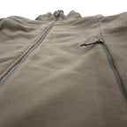 THE NORTH FACE 3WAY Mountain Parka M White Khaki Polyester HYVENT Waterproof Breathable Fleece Liner Removable US Standard