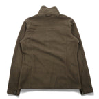 THE NORTH FACE 3WAY Mountain Parka M White Khaki Polyester HYVENT Waterproof Breathable Fleece Liner Removable US Standard