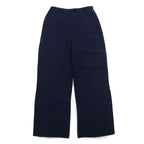 Burberrys 90s Wide Slacks Pants, Medium, Navy, Rayon